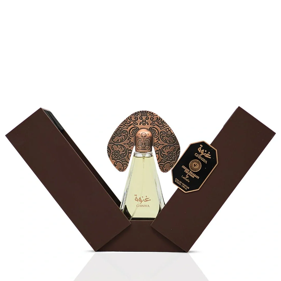 Niche Emarati Ghinwa Eau de Parfum Spray 100ml (3.4 oz) by Lattafa - Image 3