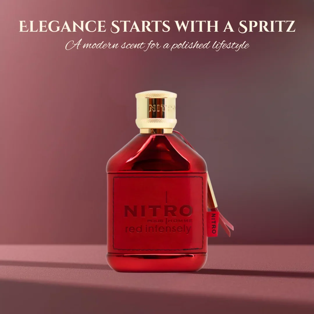 Nitro Red Intensely Extrait de Parfum Spray 100ml (3.4 oz) by Dumont Paris - Image 5