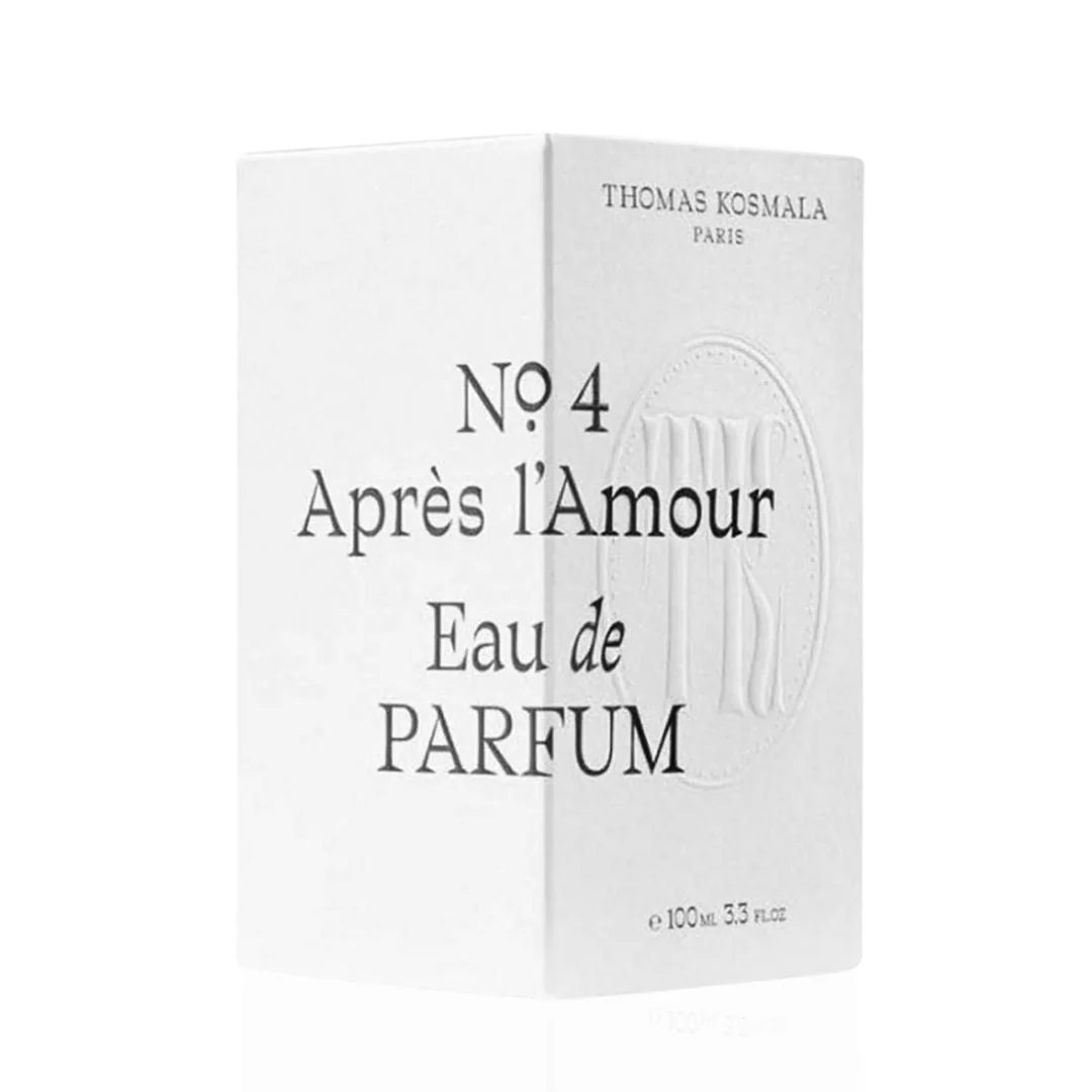 No. 4 Apres L'Amour Eau De Parfum Spray 100ML (3.3 OZ) By Thomas Kosmala Paris | A Bright, Citrusy Scent With A Warm, Spicy, And Woody Finish. - Image 3
