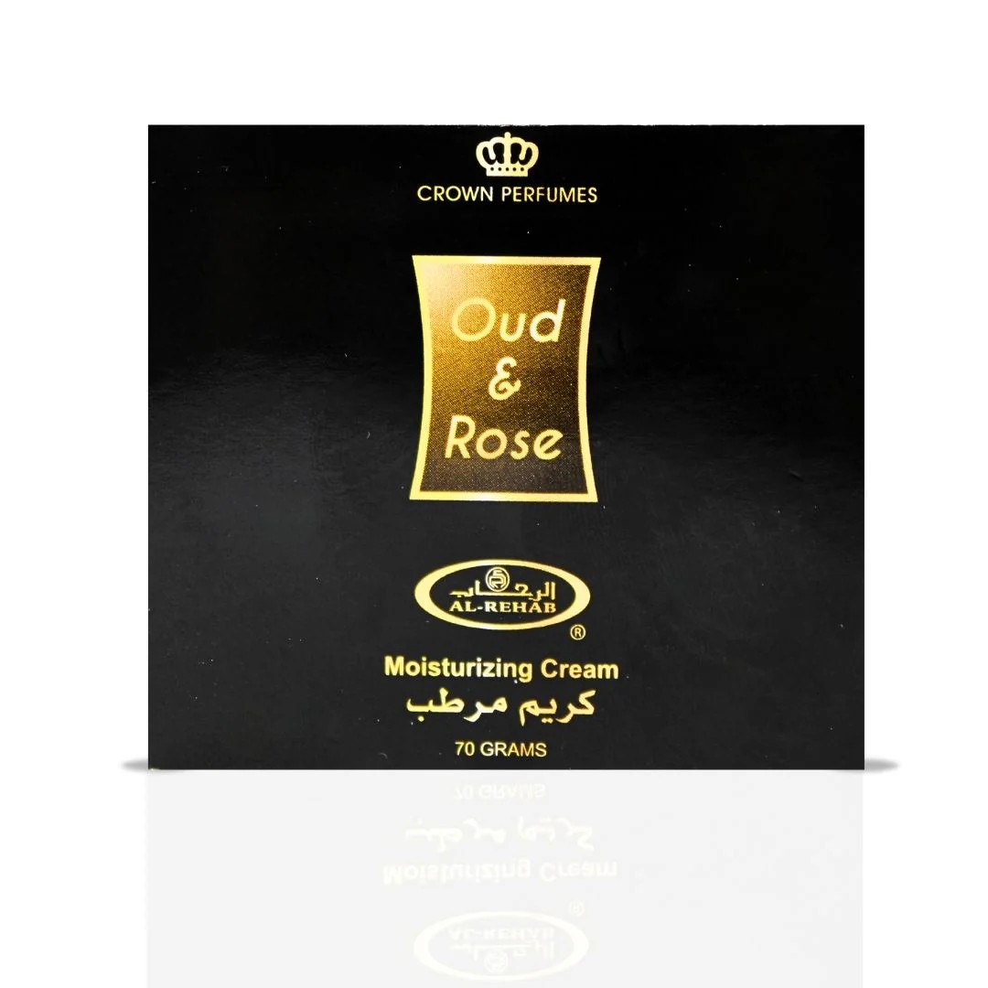 Oud & Rose Moisturizing Cream 70GMS By Al Rehab | Deeply Hydrating, Soothing, Revitalizes Dry Skin, Floral Fragrance. - Image 2
