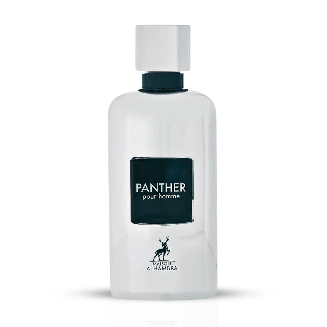 Panther Pour Homme Eau De Parfum Spray 100ML (3.4 OZ) By Maison Alhambra | Long Lasting, Citrusy, Fresh Spicy Fragrance. - Image 2