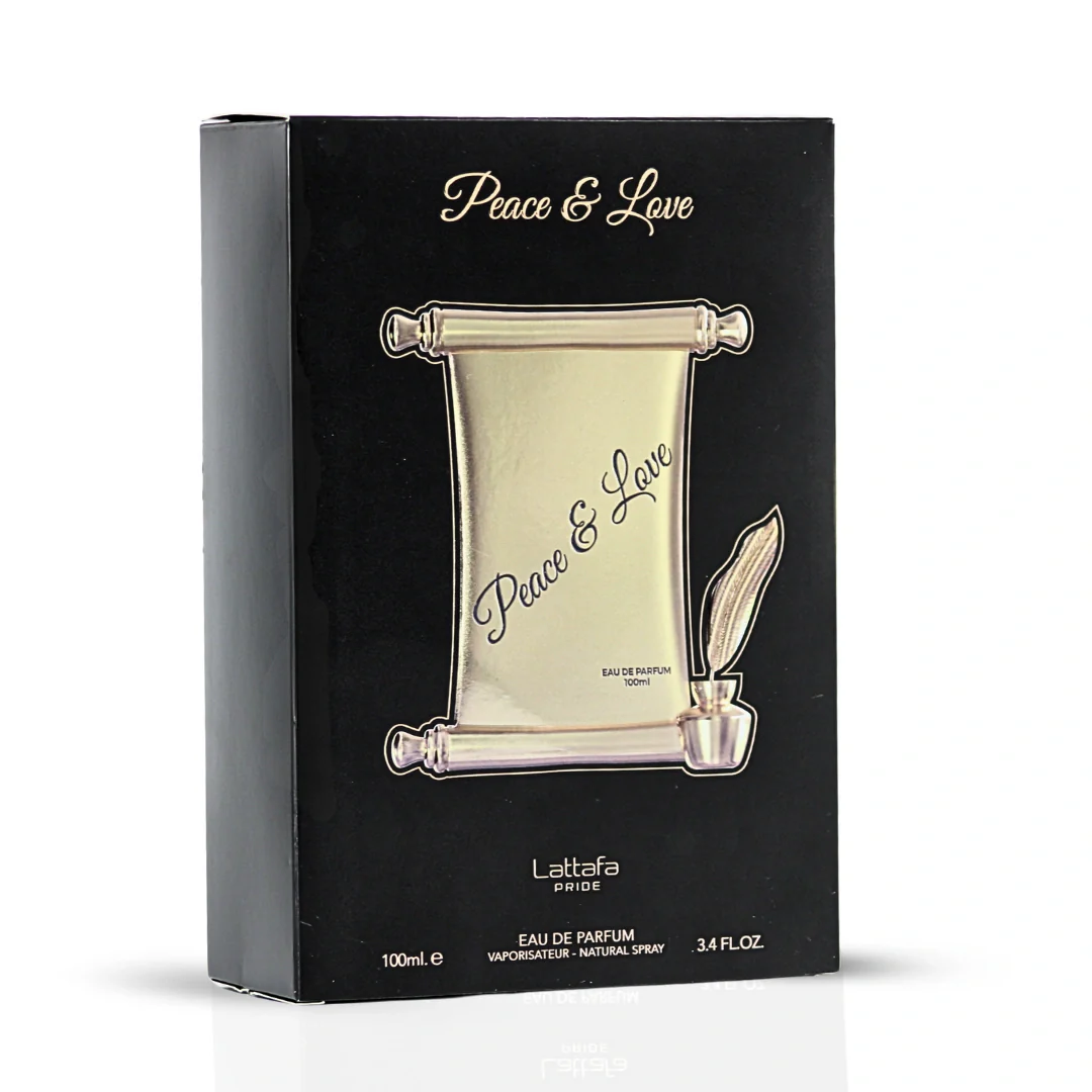 Peace & Love Eau de Parfum Spray 100ml (3.4 oz) by Lattafa Pride - Image 3