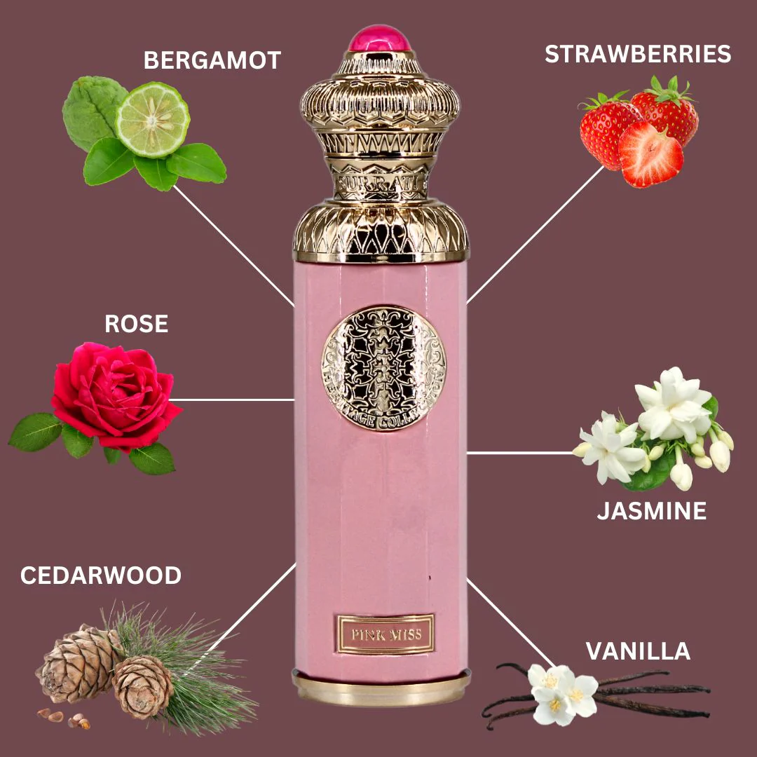 HERITAGE COLLECTION - PINK MISS Eau De Parfum Spray 140ML (4.7 OZ) By Surrati | A Playful Fruity-Floral Scent With An Elegant Finish. - Image 6