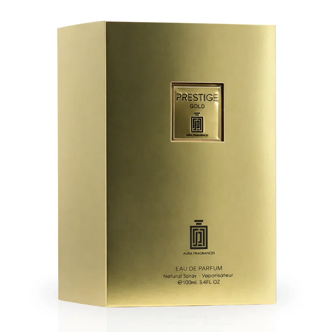 Prestige Gold Eau De Parfum Spray 100ml (3.4 oz) By Aura Fragrances - Image 2