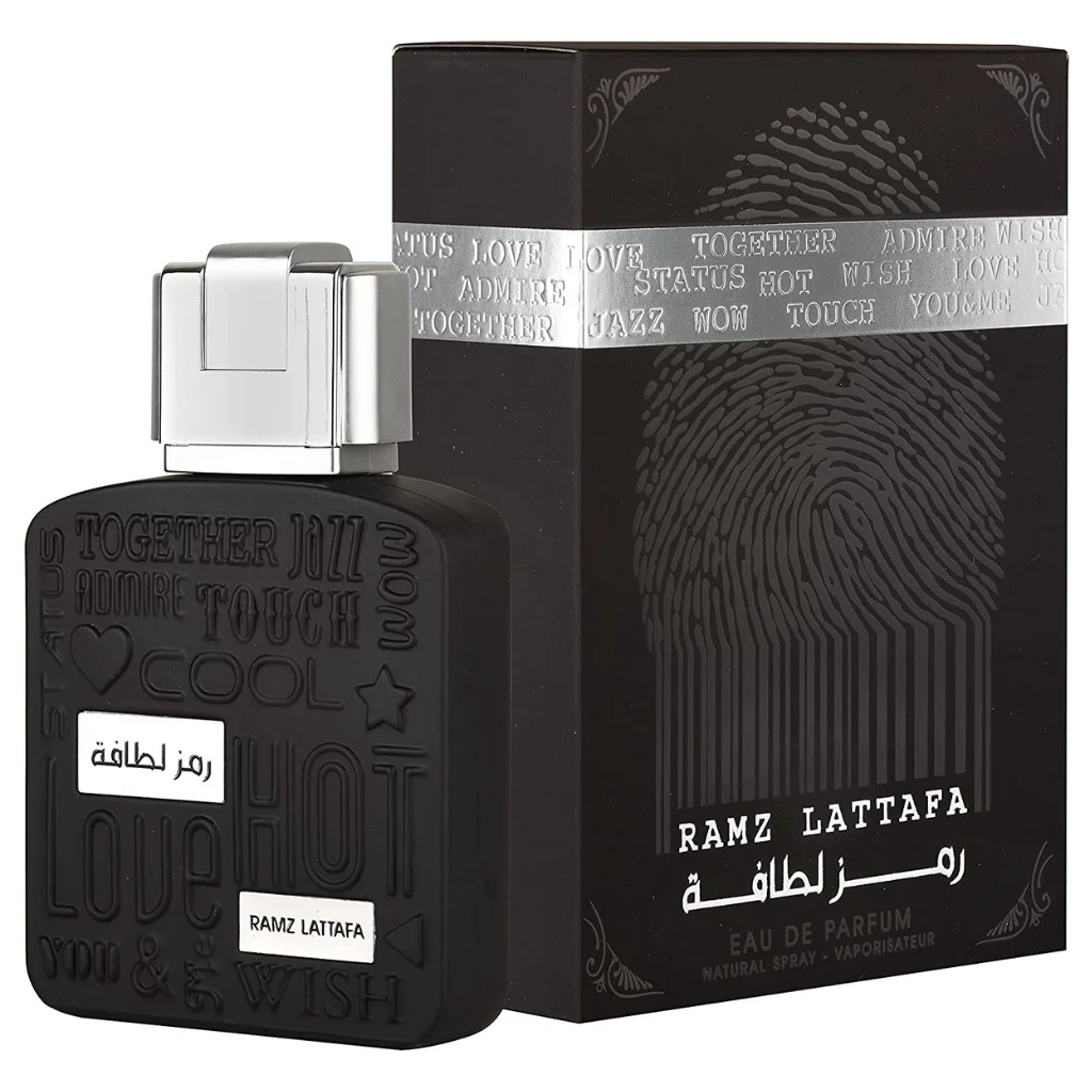 Ramz Lattafa Silver for Men EDP - 100ML (3.4oz) by Lattafa