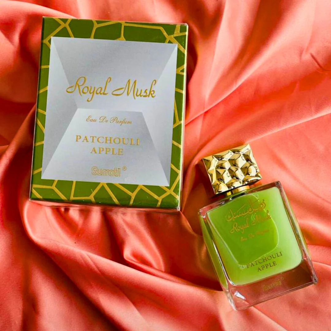 Royal Musk Patchouli Apple EDP 100ML (3.4 OZ) by SURRATI, Exotic Fragrances for Men & Women. - Image 3