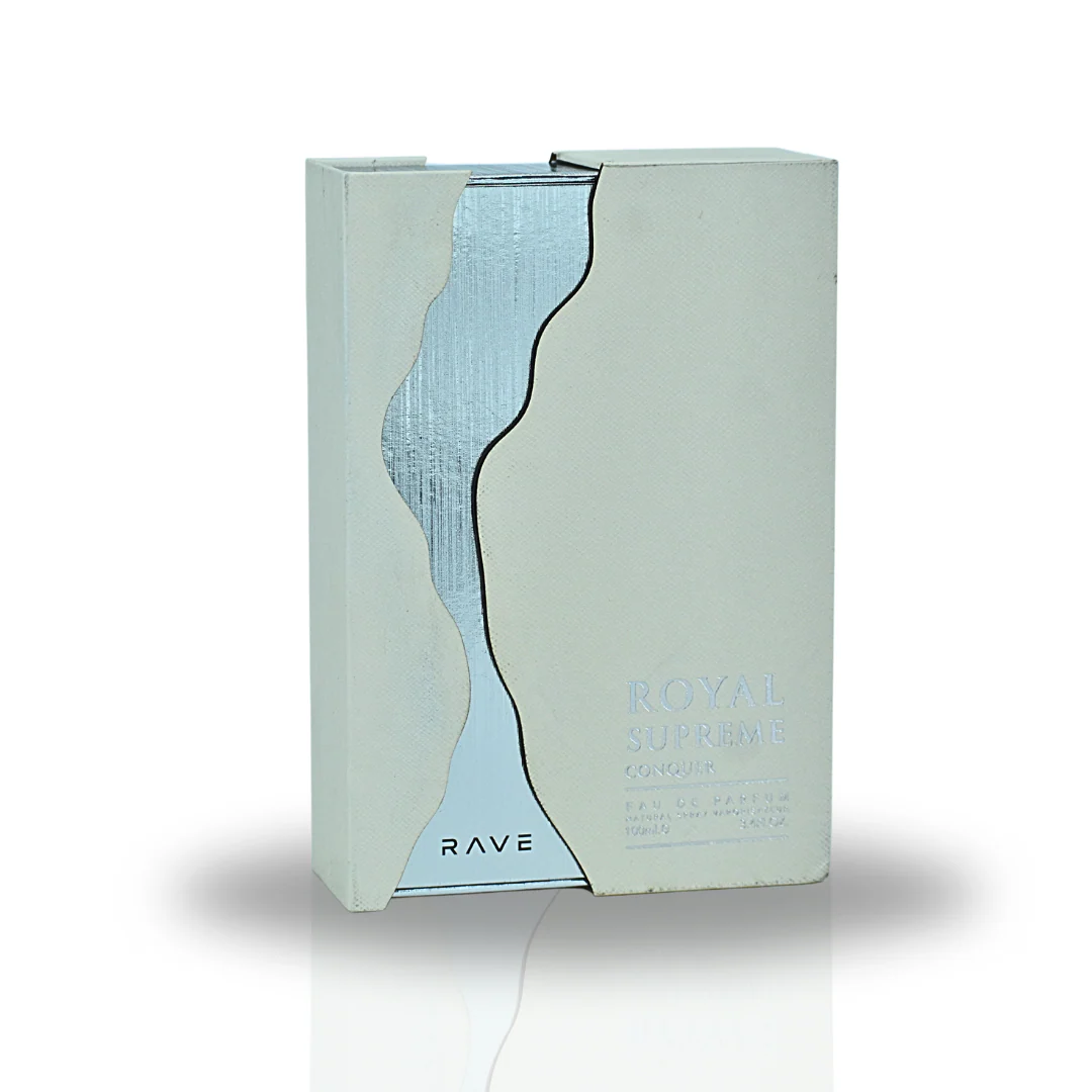 Royal Supreme Conquer EDP Spray 100ML (3.4 OZ) by RAVE, Long Lasting Cologne, Perfume For Men & Women - Image 5