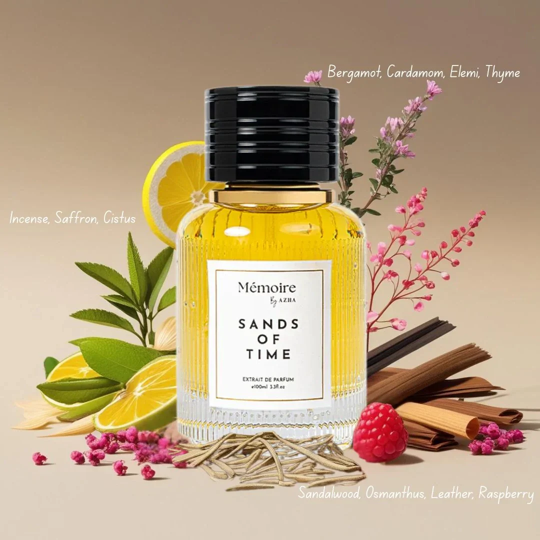 Sands of Time Extrait de Parfum Spray 100ml (3.3 Oz) - Memoire Collection by Azha - Image 3