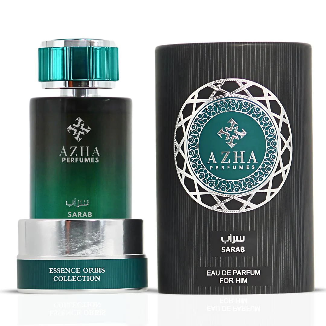 Sarab For Him Eau De Parfum Spray 100ML (3.4 OZ) by Azha | A Fusion of Floral & Woody Notes, Crowned with the Richness of Ambergris. - Image 3