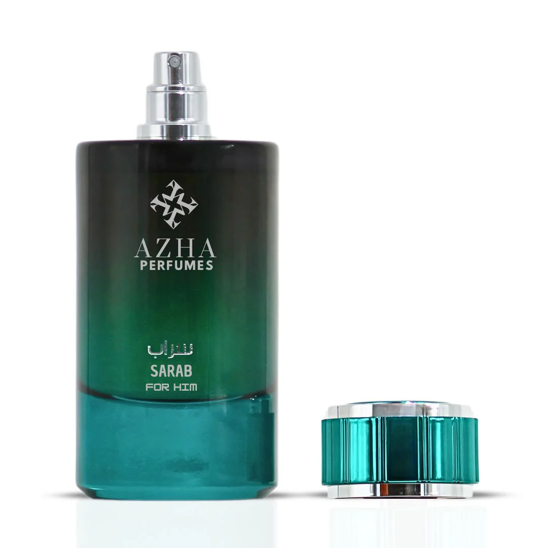 Sarab For Him Eau De Parfum Spray 100ML (3.4 OZ) by Azha | A Fusion of Floral & Woody Notes, Crowned with the Richness of Ambergris. - Image 4