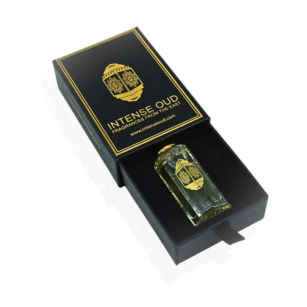 Shining Crystal Perfume Oil 12ML (0.40 OZ) With Black Gift Box By Intense Oud | A Fresh Blend Of Icy Yuzu, Soft Florals & Warm Woody Musk. - Image 5