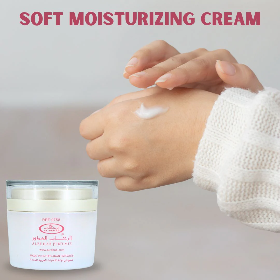 Soft Moisturizing Body Cream 70GMS By Al Rehab | Intensely Moisturizing, Softening, Restores Dry Skin, Fruity - Floral Fragrance. - Image 6