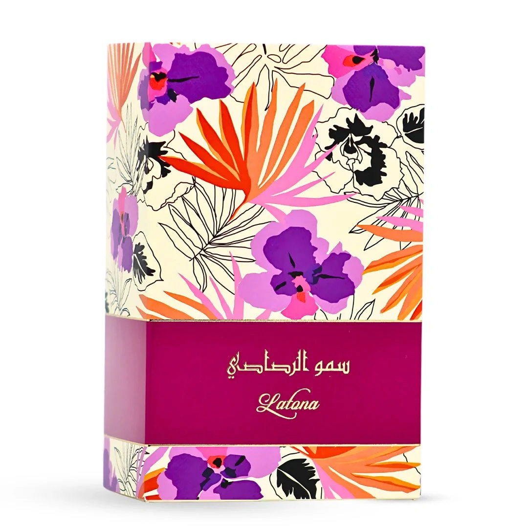 Somow Al Rasasi Latona Eau de Parfum Spray 100ml (3.4 oz) by Rasasi | Luxurious Fruity Floral Fragrance with Lasting Depth - Image 4