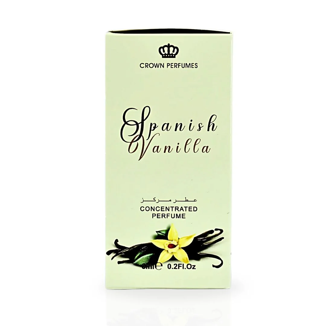 Spanish Vanilla Perfume Oil CPO 6ML (0.2 OZ) By Al Rehab | A Luxurious Soft, Sweet Vanilla Fragrance. - Image 3