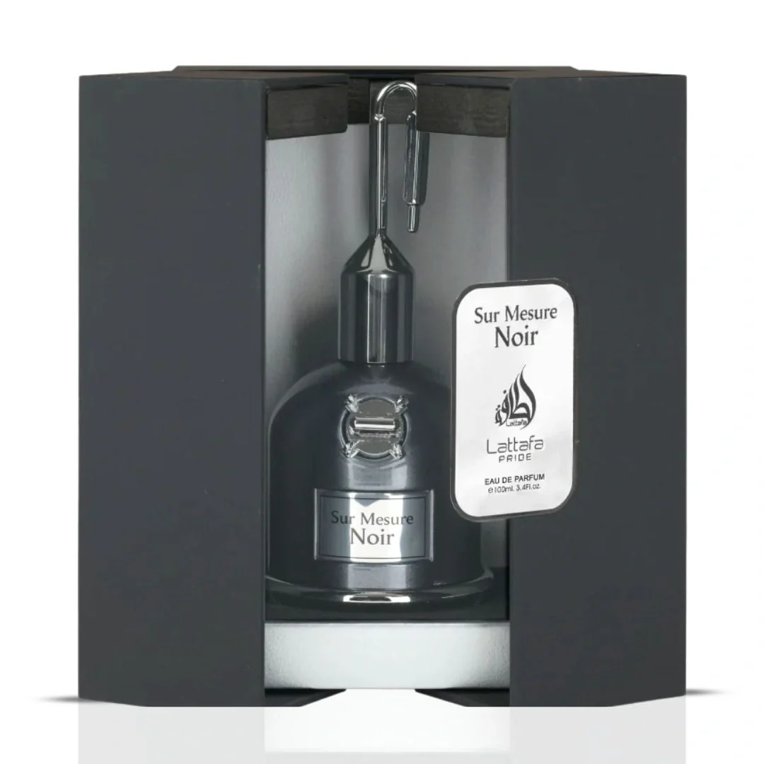 Sur Mesure Noir Eau De Parfum Spray 100ml (3.4 oz) by Lattafa Pride - Image 4