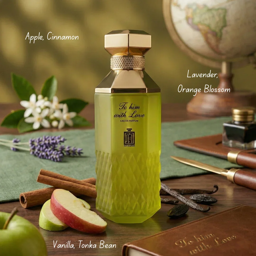 To Him With Love Eau De Parfum Spray 100ml (3.4 oz) By Aura Fragrances - Image 4
