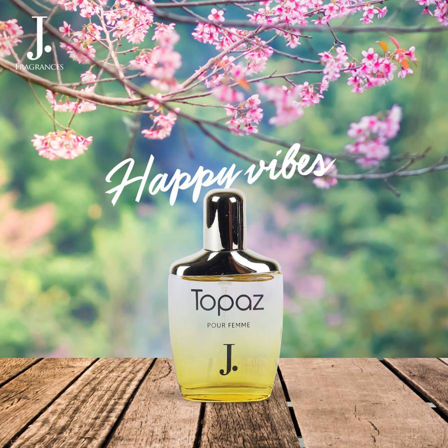 Topaz for Women EDP- 25 ML (0.85 oz) by Junaid jamshed - Image 3