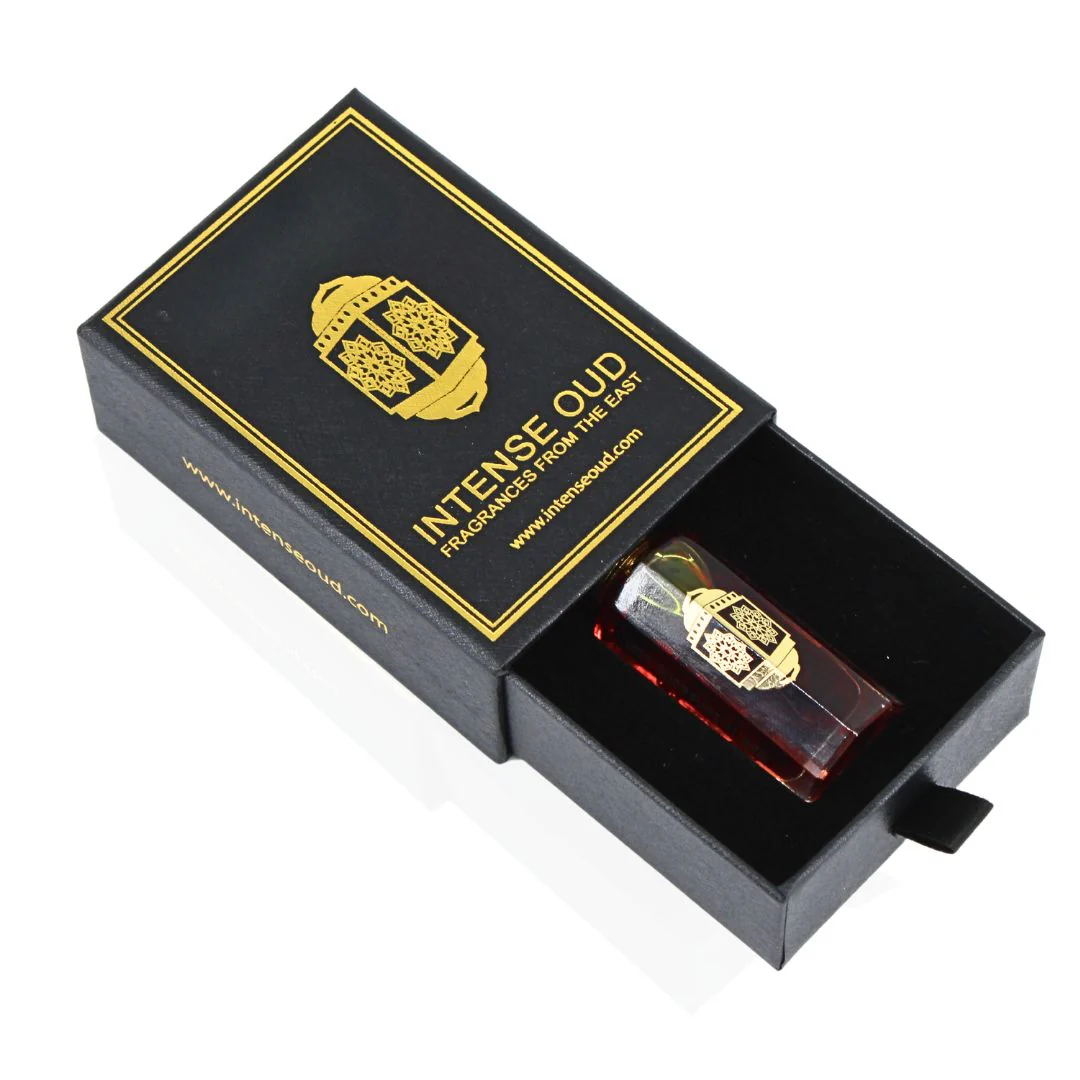 Vanilla Dream Perfume Oil 12ML (0.40 OZ) With Black Gift Box By Intense Oud | Experience The Indulgent Scent Of Chocolate & Vanilla, With A Warm Amber Finish. - Image 4