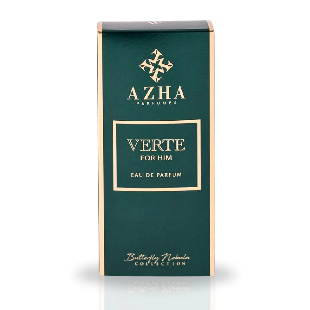 Verte For Him EDP Spray 100ML (3.3 OZ) by Azha | Redefine Your Presence with This Unforgettable Fragrance. - Image 3