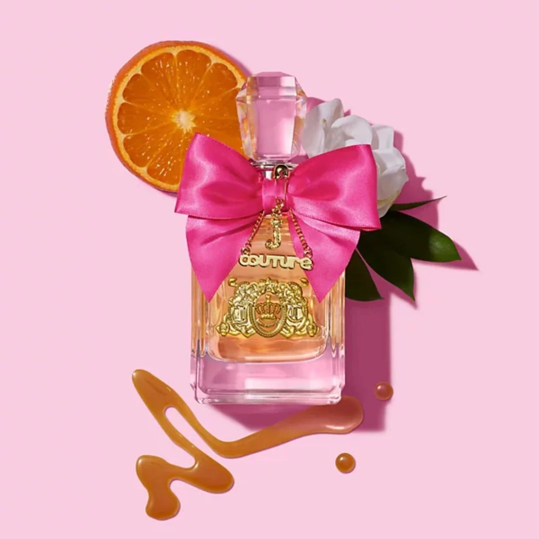 Juicy Couture Viva La Juicy 3pc Gift Set (3.4oz EDP, 4.2oz Body Souffle, 0.33oz EDP) - Image 3