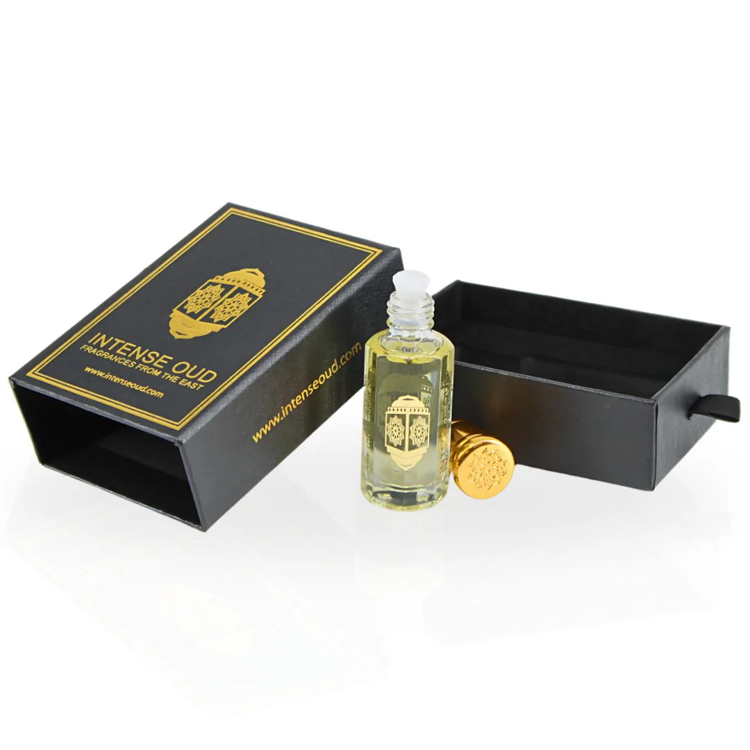 Warda Perfume Oil 12ML (0.40 OZ) With Black Gift Box By Intense Oud | Elegant Rose With Fresh Bergamot & A Smoky, Woody Finish. - Image 5