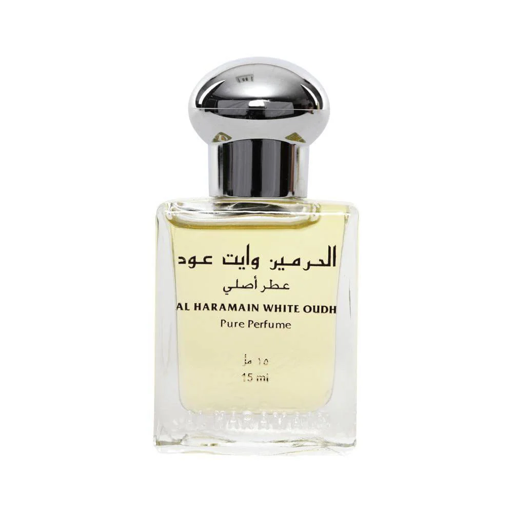 White Oudh Perfume Oil-15ml(0.5 oz) by Al Haramain - Image 2
