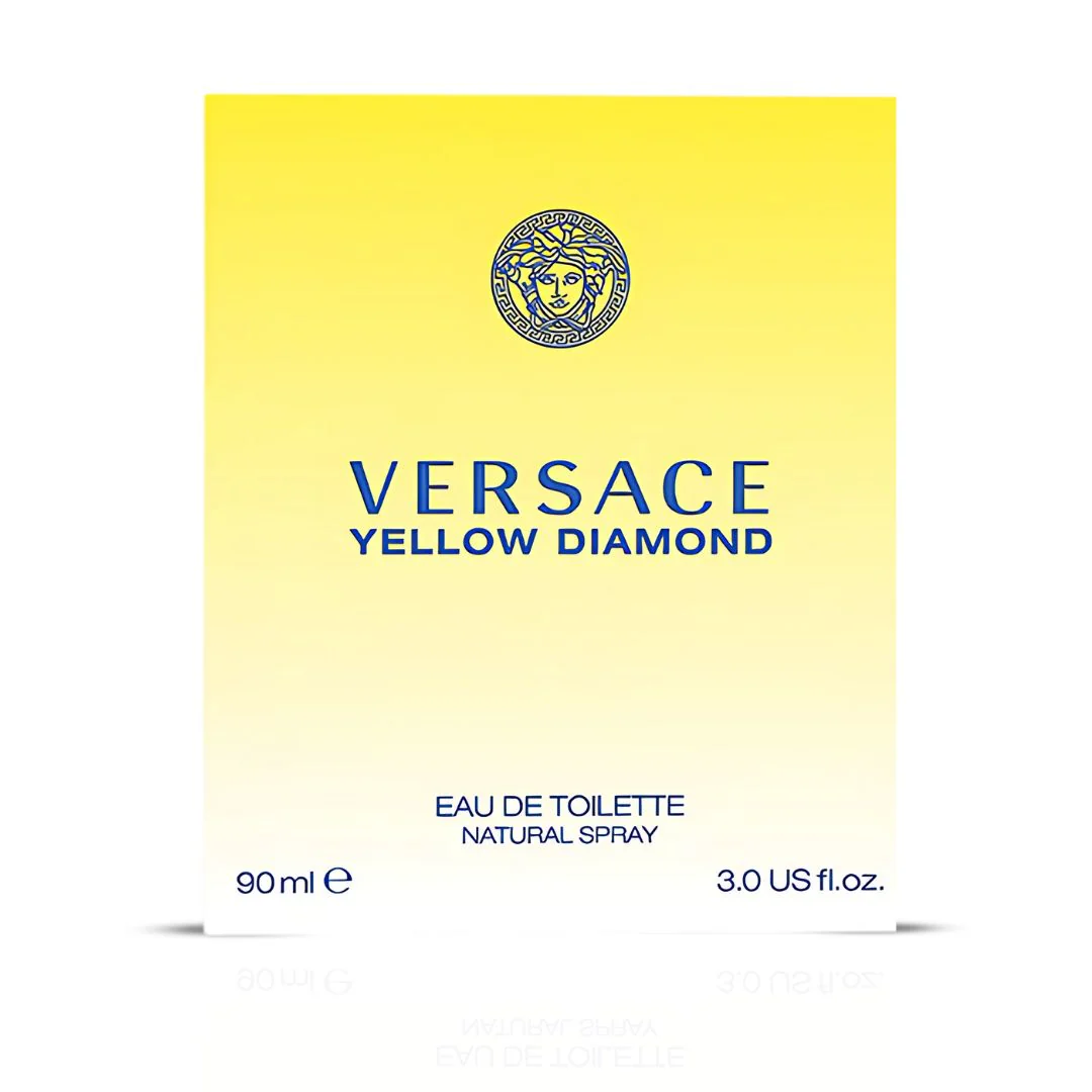 Yellow Diamond Eau De Toilette Spray 90ML (3.04 OZ) by Versace | Versace Brilliance—Fresh, Feminine & Wrapped in Sunlit Sophistication. - Image 3