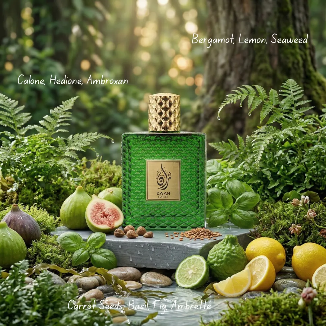 Zaan Forest Eau De Parfum Spray 100ml (3.4 oz) By Aura Fragrances - Image 4